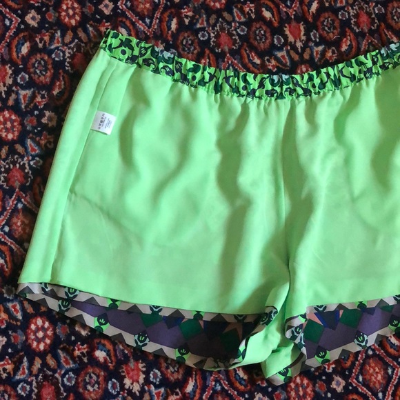 NWT J.Crew 100% Silk Gemstone Shorts - Picture 5 of 8